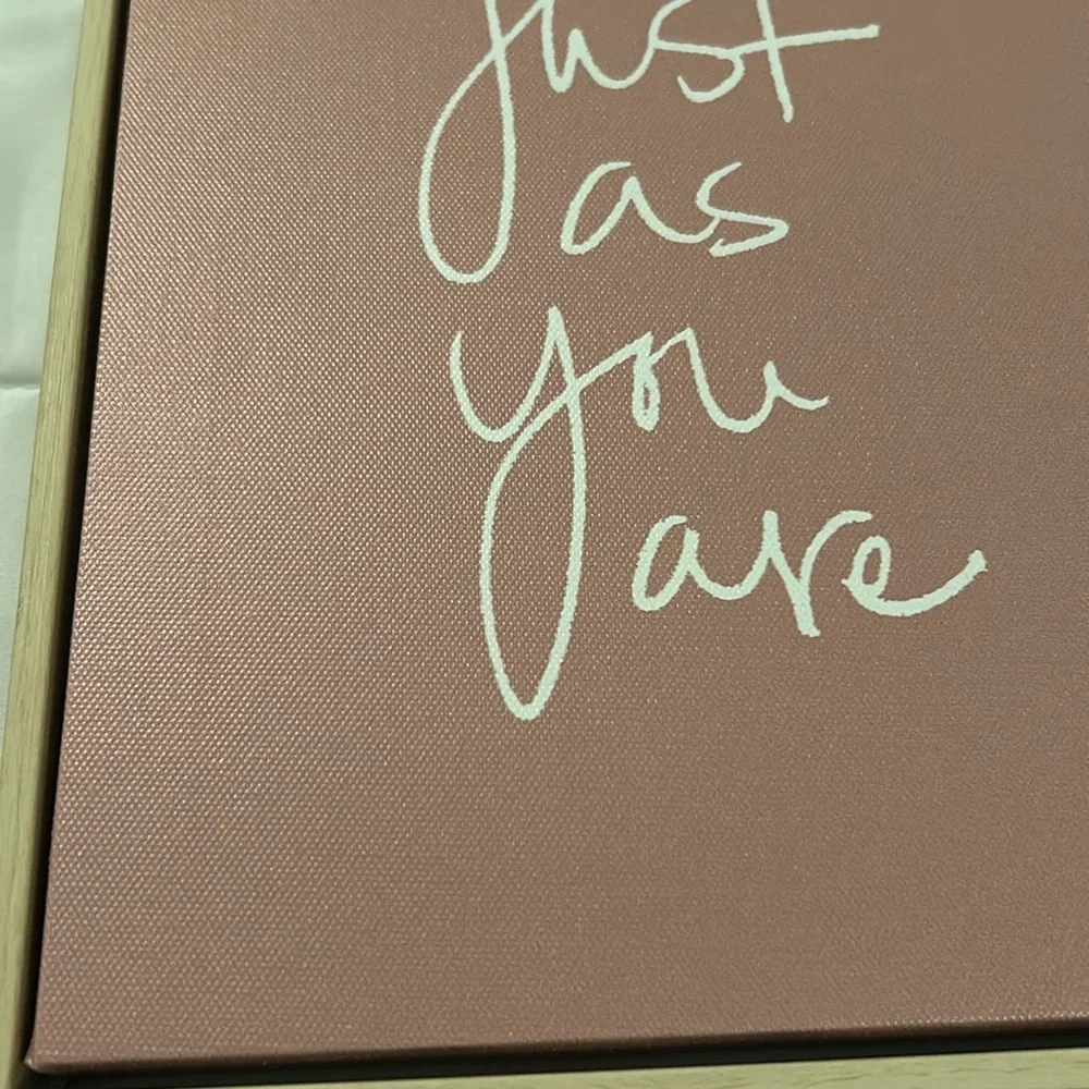 Pink Wall Art with Inspirational Quote - Picture 11 of 16